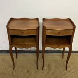 Pair of Louis XV style bedside tables