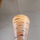 Vintage French pendant light from the 1960s in the Lunel style