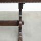 Authentic Italian dining table from the 16th century made of walnut