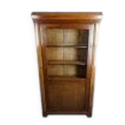 Antique display cabinet with adjustable shelves - Mahogany - Hand polished - 1920s