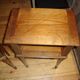 Board-style bedside tables