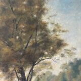 Bank of the Marne, oil on canvas signed Albert Mauguiere 1875-1968