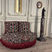 Occasional chair, trimmings and small stitches by Jacques Garcia