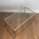 Neoclassical style brass coffee table by Maison Jansen