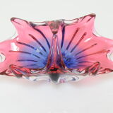 Art  Glass Bowl Designed by  Josef Hospodka for Chribska,1960's.