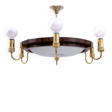 Art Deco lamp, Poland, around 1950.