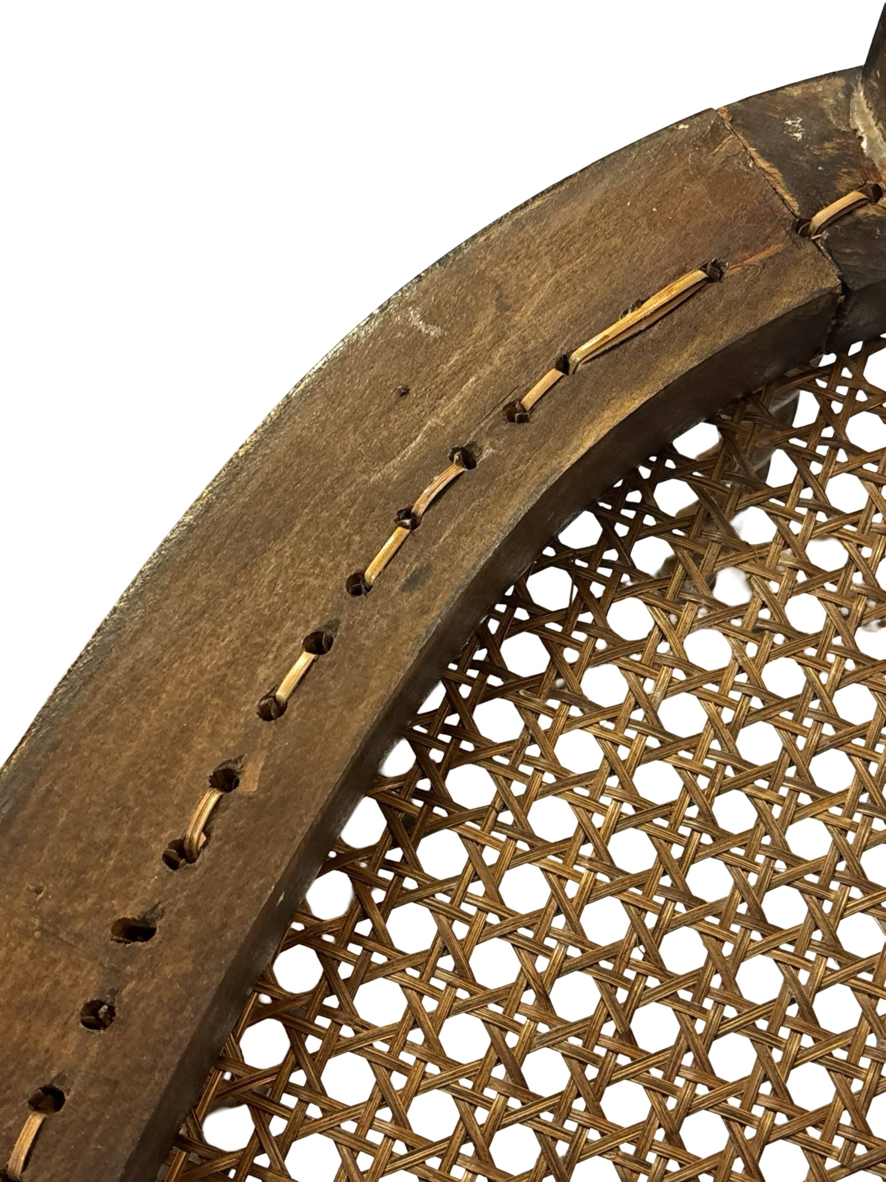 Antique Barley Twist, Rattan Seated Captains Chair easy chair Classic