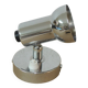 Small chrome wall light