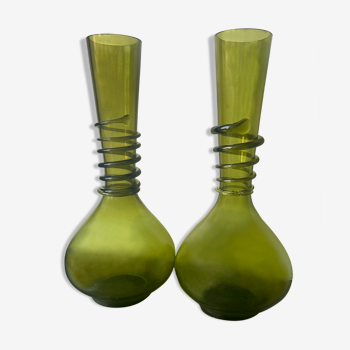 Pair of Danish Vases by Jacob Bang