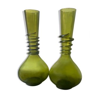 Pair of Danish Vases by Jacob Bang