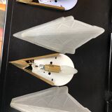 Pair of art deco sconces