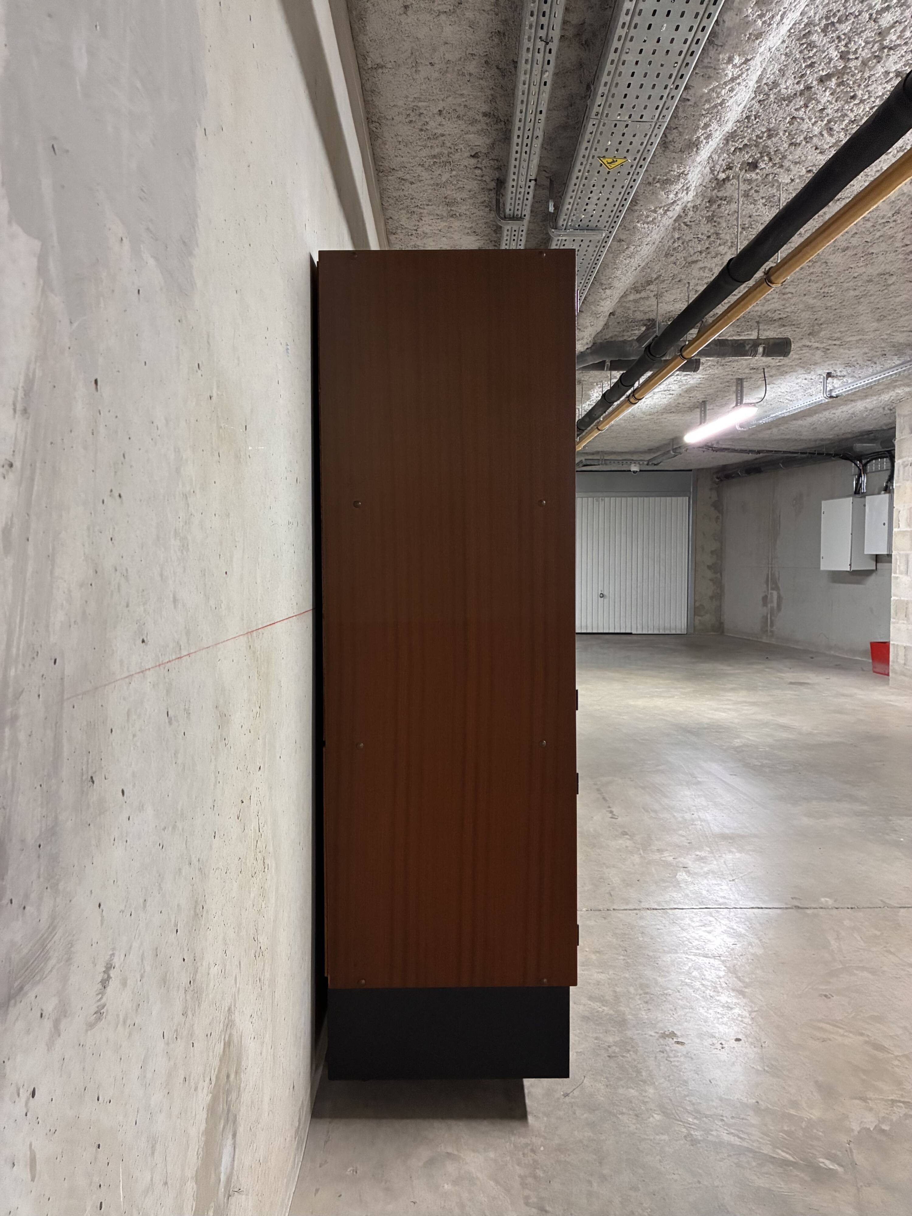 Enfilade haute buffet vitrine René-Jean Caillette éditions Charron