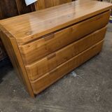 Luigi Gorgoni elm chest of drawers