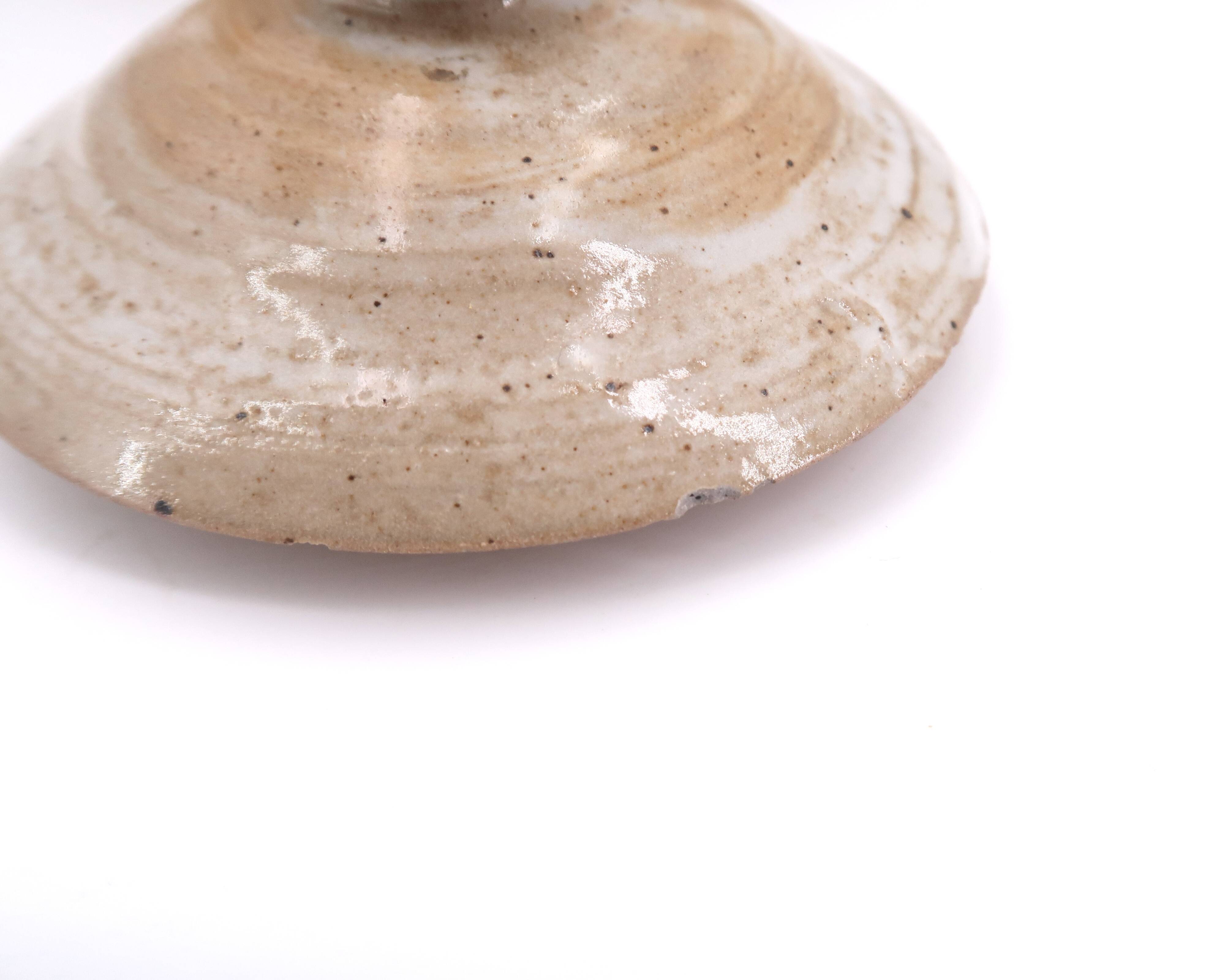 Puisaye stoneware teapot by Pierre Lion, 1960s