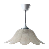 Suspension fleur en verre