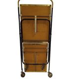Desserte pliante vintage Soubrette circa 50