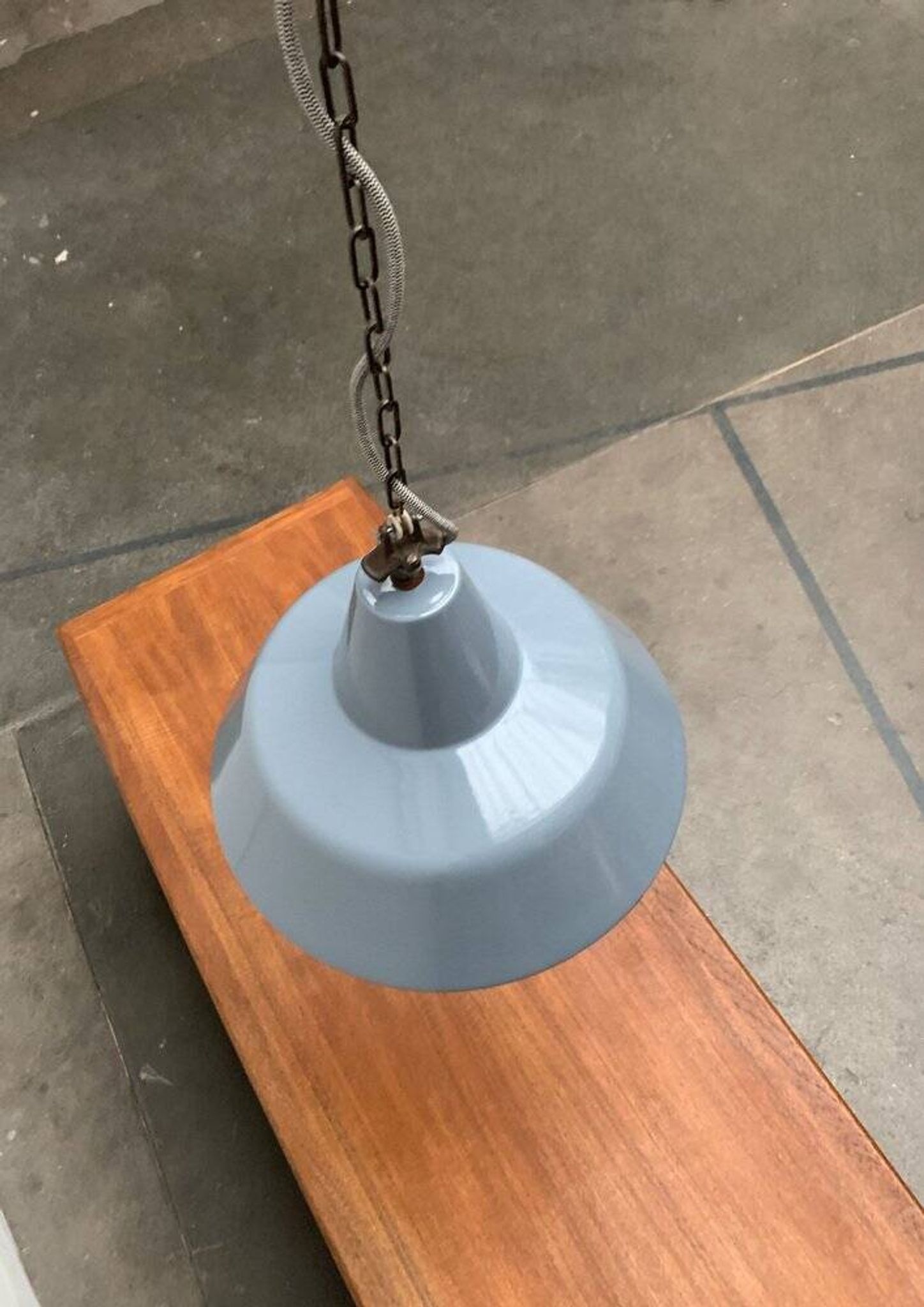 Suspension Atelier Enamel Mid-Century, 1960s
