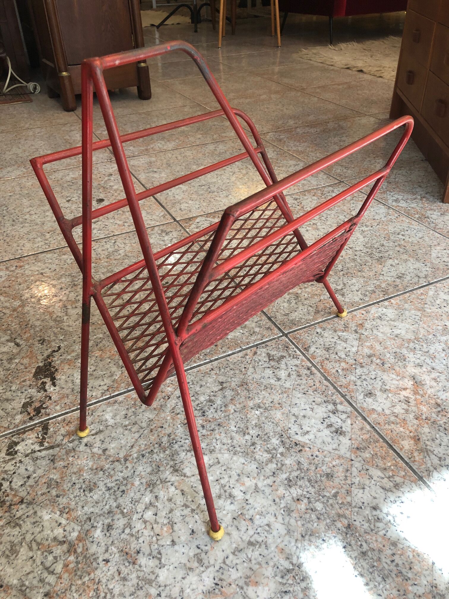 Magazine rack from the 50s