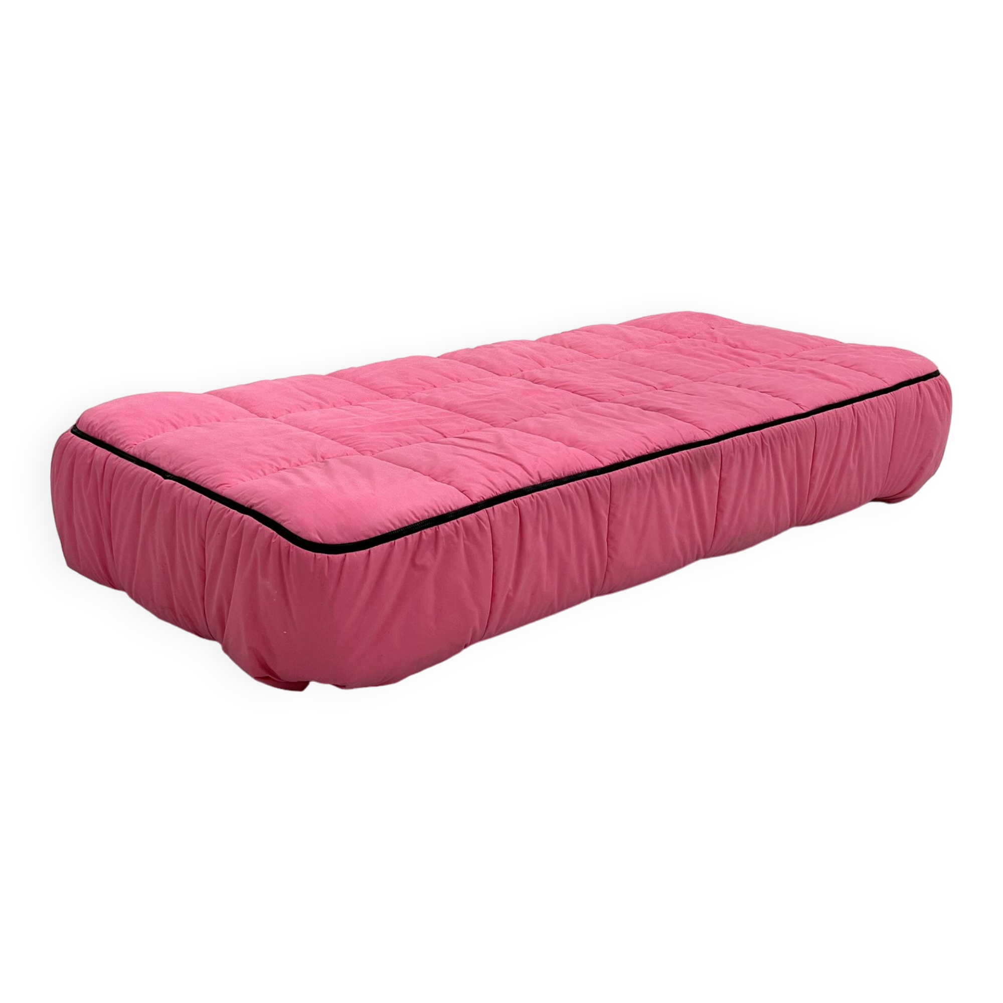 Canapé-lit rose par Cini Boeri pour Arflex, 1970