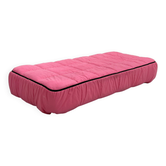 Canapé-lit rose par Cini Boeri pour Arflex, 1970
