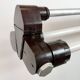 Industrial Silver Tube Light from Elektrosvit, 1970s