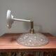 Vintage Glass Tilting Wall Light