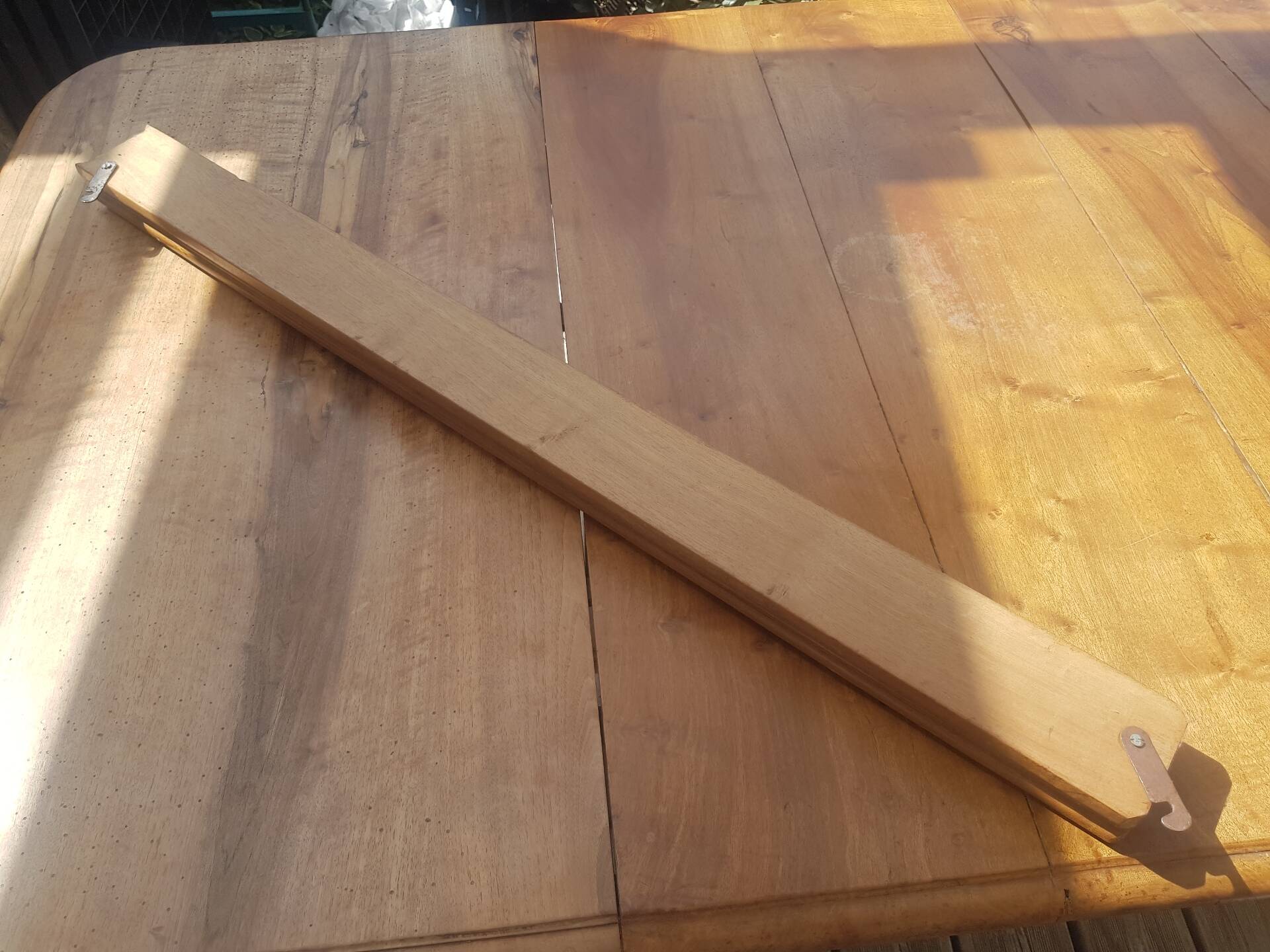 Very large solid wood table