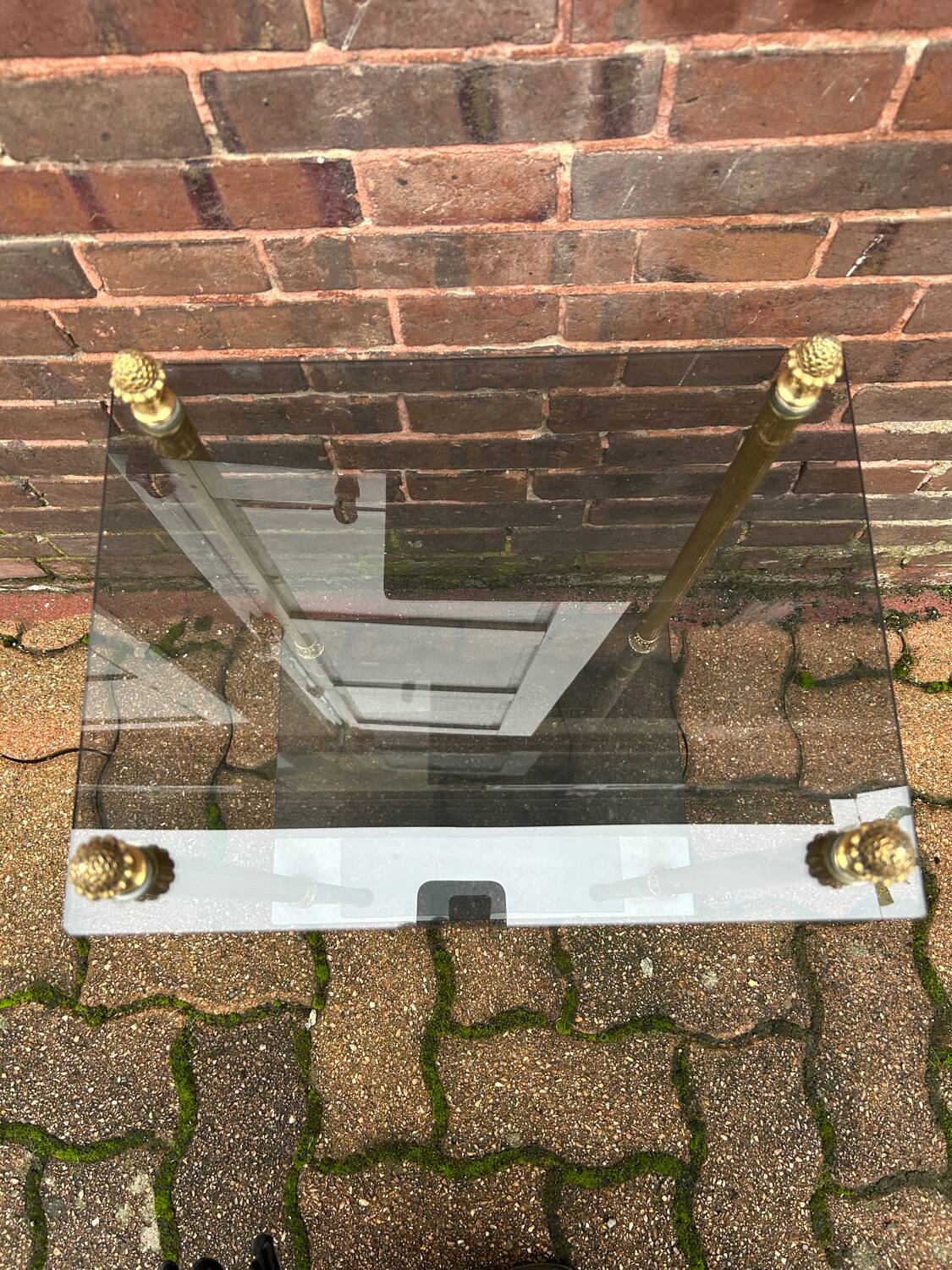 Gilded Brass Side Table