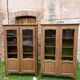 2 vitrines ancienne en bois