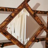 Vintage bamboo wardrobe