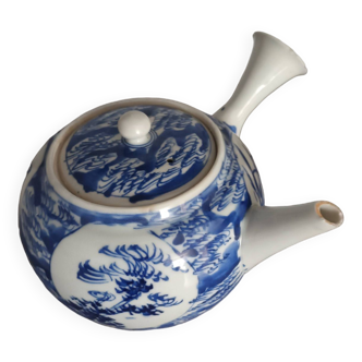 Blue white japan teapot