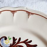 Assiettes plates Salins France