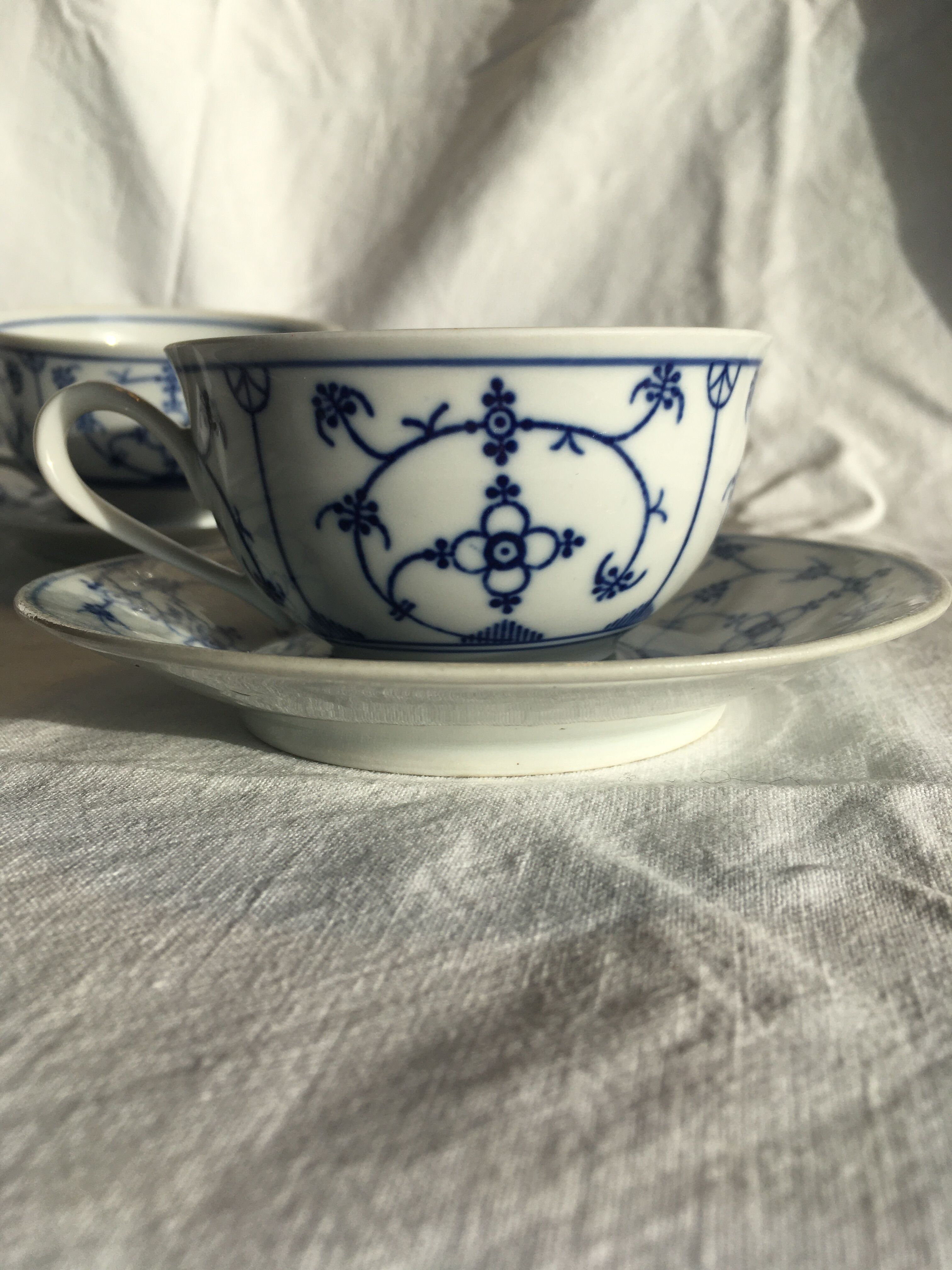 Winterling Bavaria porcelain coffee cups and saucers
