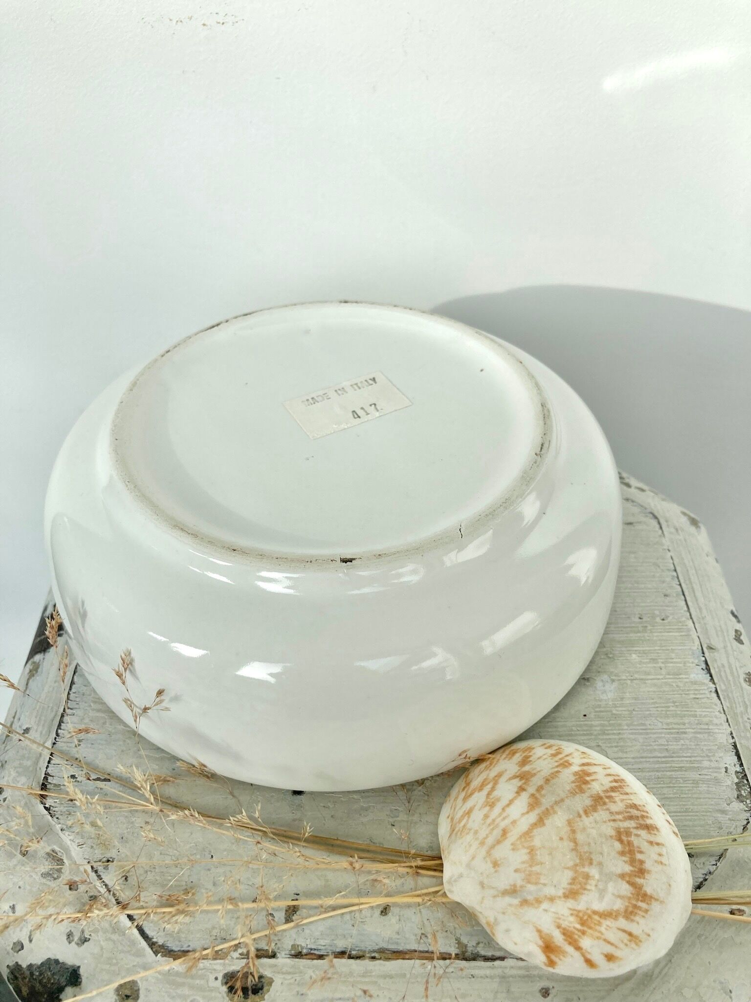 Italian design ceramic box