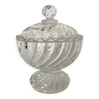 Baccarat crystal candy box, Bamboo model