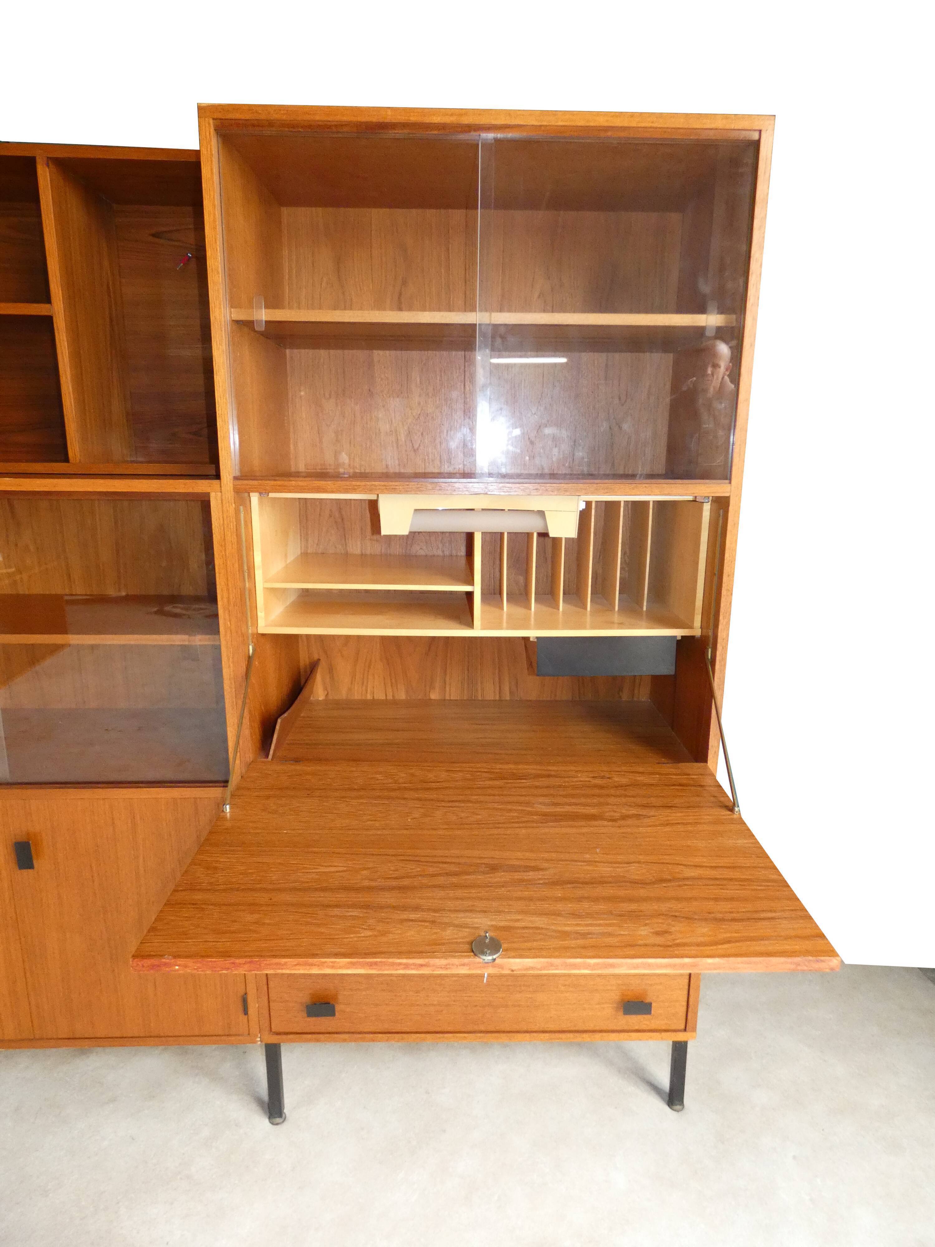 secretary in teak 1950