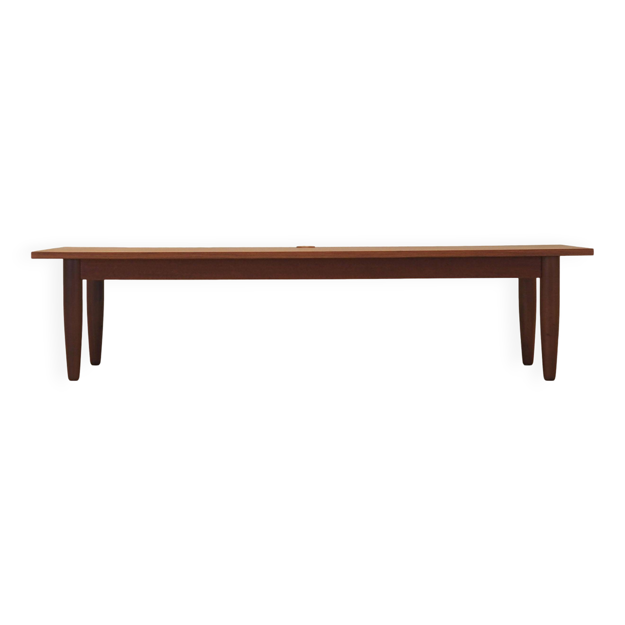 Teak lowboard, Danish design, 1970s, production: Denmark