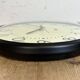 Vintage school wall clock from standard electric, 1980s