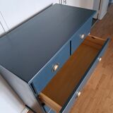 Rød Sødgren chest of drawers blue glove 4