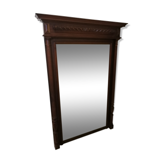 Antique trumeau mirror