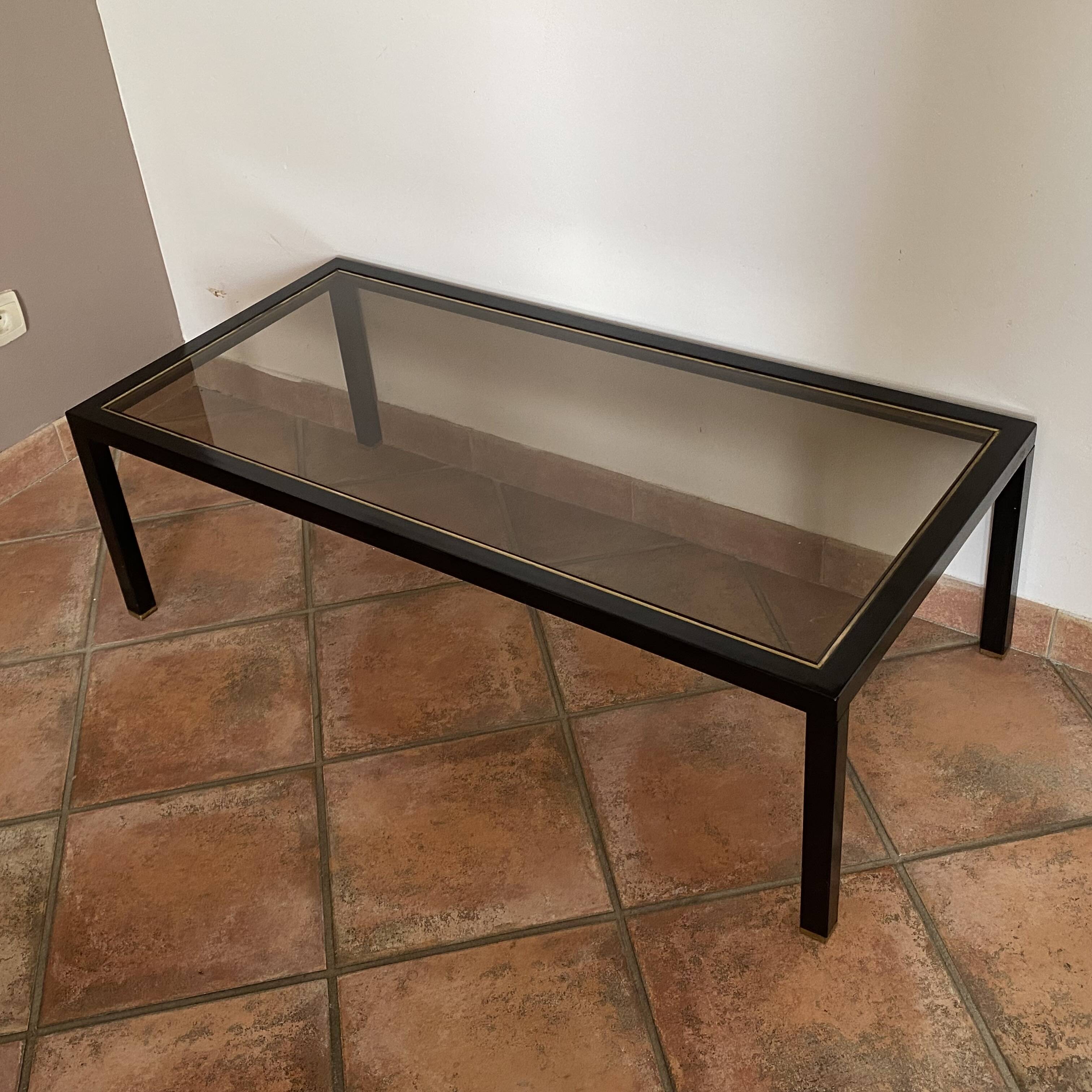 Set of 3 nesting tables by Roche Bobois. 1970.