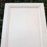 Communication door H218.5xL80cm, old panelled and moulded.