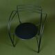 Silver Moon Armchair Pascal Mourgue metal 1985