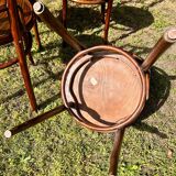 4 bistro chairs 1950