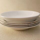 5 mismatched plates Gien, Digoin, Moulin des Loups, Saint Amand