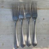 Set of 4 old Nevada Silver D&A forks