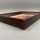 Oil on Isorel signed Still Life with Fruits XXth Natural wood frame