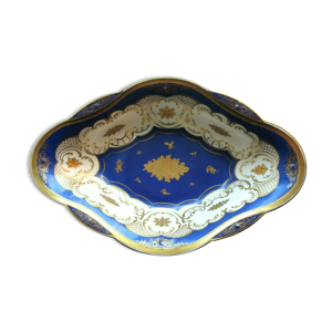 plat XIXème porcelaine