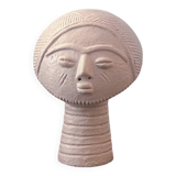 Ashanti terracotta head (Ghana)