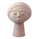 Tête Ashanti en terre cuite (Ghana)